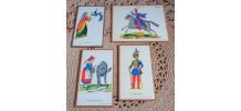 4 images d'Epinal (imagerie Pellerin)