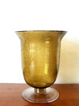 Grand vase en verre bullé Biot 