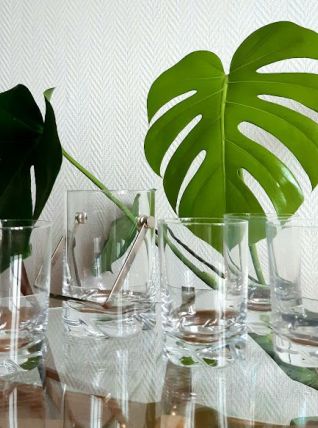 Service à whisky cristal Daum modèle Blanzey 