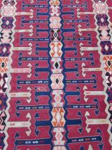 Tapis ancien Turc Anatolian fait main, 1Q06