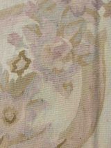 Tapis vintage Français Aubusson fait main, 1Q13