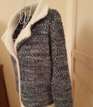 Veste chinée 