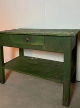 TABLE CONSOLE DOUBLE PLATEAU