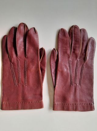 Gants cuir