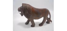Lion en bois