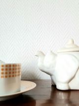 Théière vintage éléphant en céramique