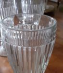 8 coupes à glace ou salade de fruits en verre
