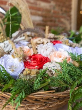 LOT DE 7 BOUQUETS VINTAGE