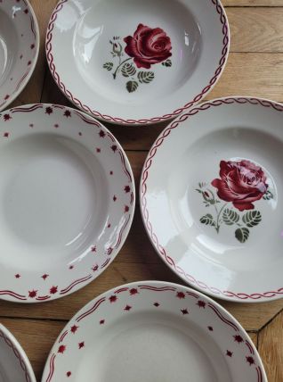10 assiettes 1950