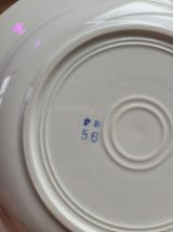 10 assiettes 1950