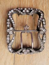 Ancienne boucle de ceinture en argent