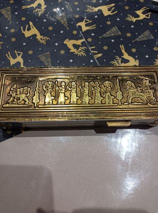 Jeux de domino en bronze