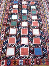 Tapis ancien Persan Gashkai fait main, 1P142
