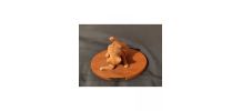 Figurine petit chat "quelle souplesse"