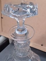 Carafe géorgienne 3 anneaux de col, bouchon champignon, 1820