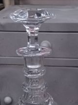 Carafe géorgienne 3 anneaux de col, bouchon champignon, 1820