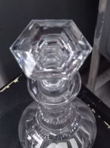 Carafe géorgienne 3 anneaux de col, bouchon champignon, 1820