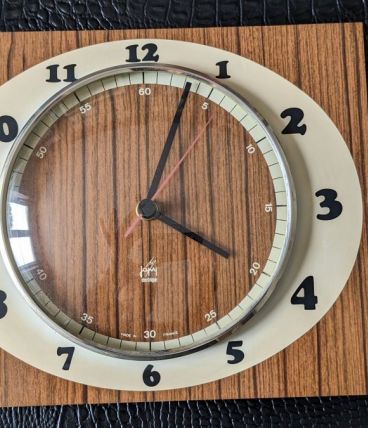 HORLOGE ELECTRIQUE JAPY 1960 FORMICA