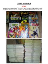 COMICS TITANS 1976-1986 - 136 Livres dont 90 qui se suivent
