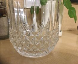 Seau à champagne en cristal