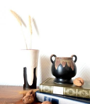 Lot de céramiques vintage Denbac art déco