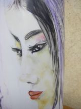 Vase revisité par un artiste.