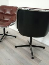 FAUTEUILS CHARLES POLLOCK ET REPOSE PIEDS