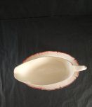 Saucière en faïence Creil et Montereau France 1930