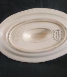 Saucière en faïence Creil et Montereau France 1930