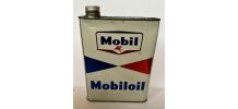 Ancien bidon d'huile MOBIL