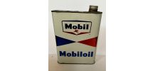 Ancien bidon d'huile MOBIL