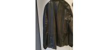 manteau cuir