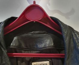 manteau cuir