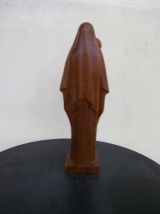 Vierge à l'enfant  en bois 