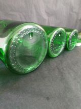 Lot de 3 pots d'apothicaires 1970