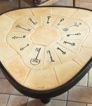 TABLE BASSE SIGNÉ BARROIS ANNÉE 60 ( VALLAURIS )