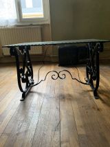 Table basse fer forger 