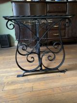 Table basse fer forger 