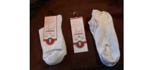 2 PAIRES DE SOCQUETTES BLANC LABONAL NEUF ETIQUETTES T 36-38