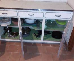 Buffet bas en formica année 50