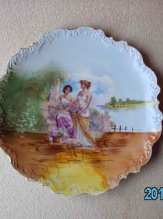 Assiette murale