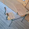 Bureau scolaire vintage 1 place