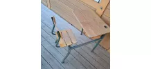 Bureau scolaire vintage 1 place