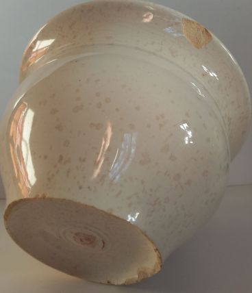 Authentique et ancien pot de chambre en Faïence ,           