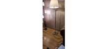 liseuse  lampadaire chrome 1970  delux tres belle qualité , 