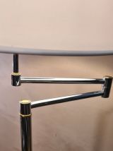 liseuse  lampadaire chrome 1970  delux tres belle qualité , 
