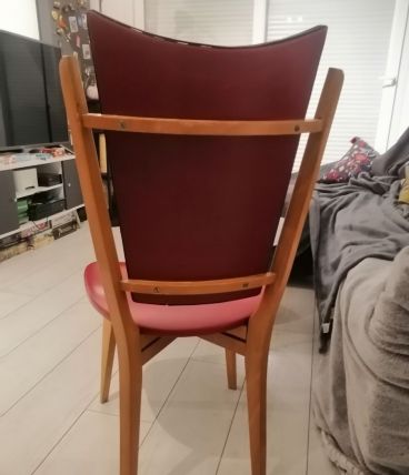 6 chaises Vintage 