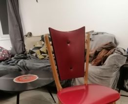 6 chaises Vintage 