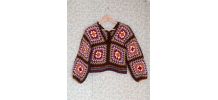 Pull crochet fait main 