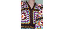 Pull crochet fait main 